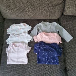 Carter's baby girl onesies